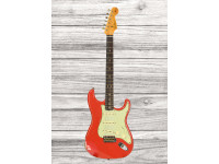 Fender Custom Shop 63 Stratocaster Heavy Relic Aged Fiesta Red Fender Custom Shop 63 Stratocaster Heavy Relic Aged Fiesta Red